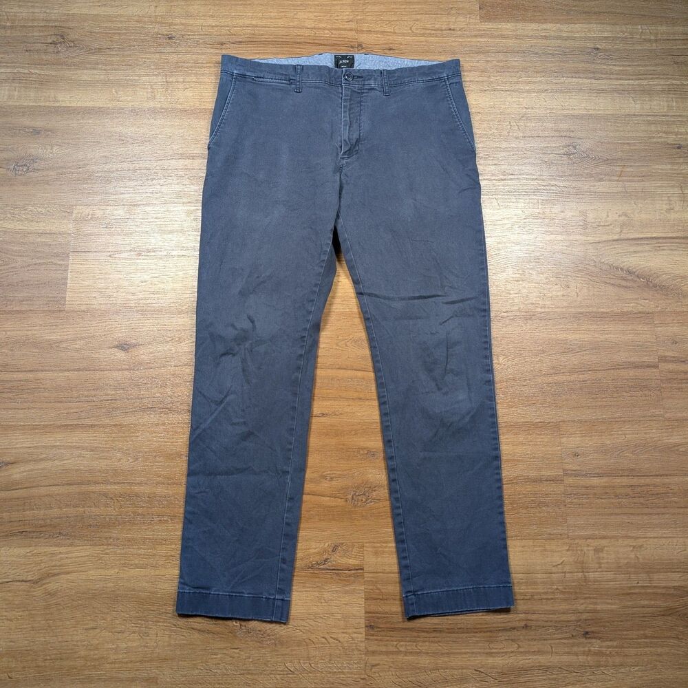 J.Crew 484 Slim Fit Chino Pants Mens 33x30(29) Blue Business Casual Khakis